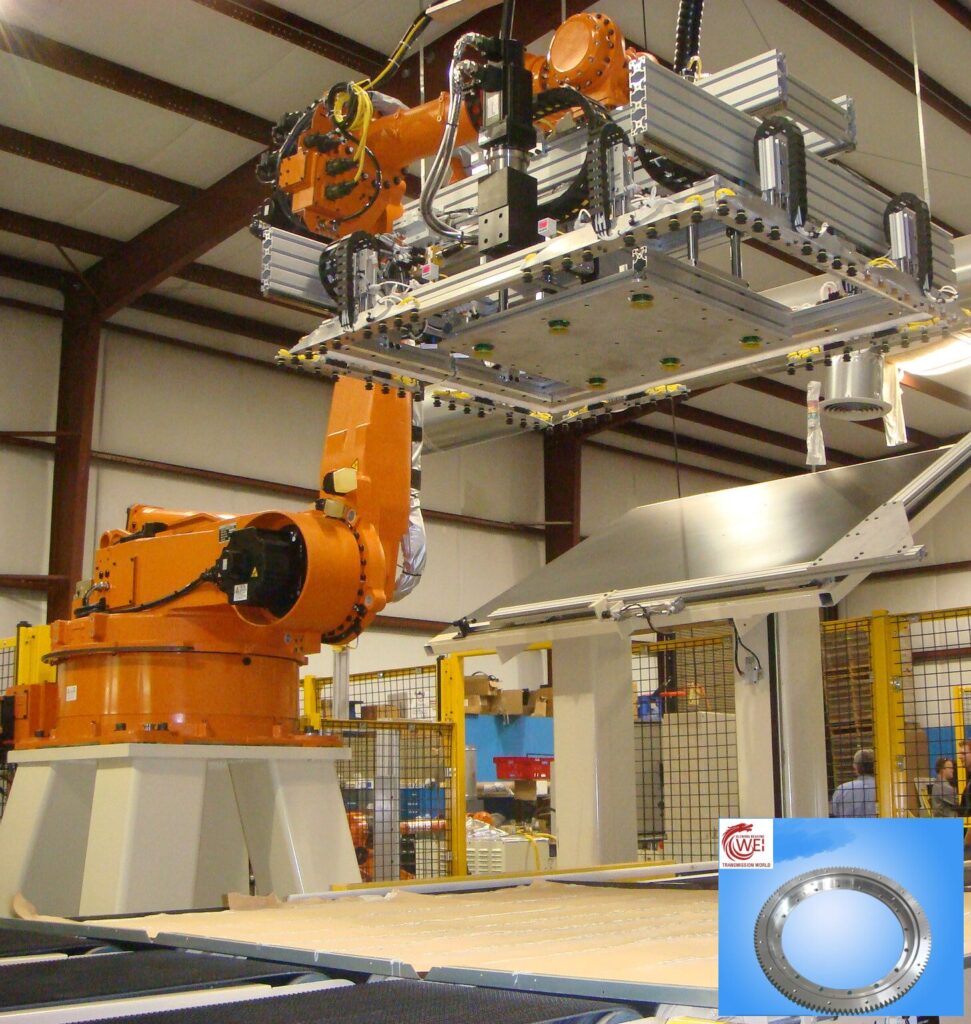 Light-Weight-Four-Point-Contact-Ball-Slewing-Bearing-with-External-Gear-for-Kuka-robot