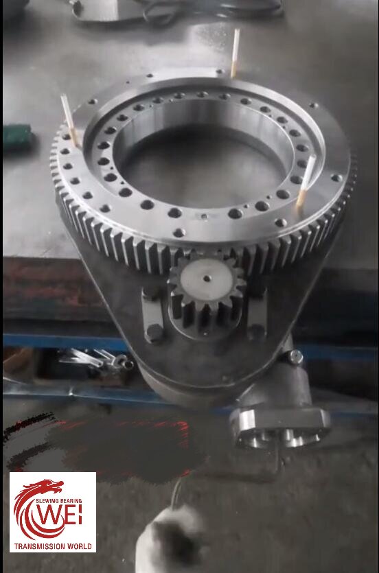 slewing bearing transmission show