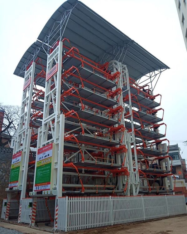 three-rows-roller-without-teeth-slewing-bearing-for-stereoscopic-garage-Logistics-Warehousing 7