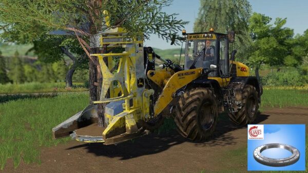 Double-four-point-ball-slewing-bearings-with-External-Gear-for-feller-buncher-john-deere-fd45