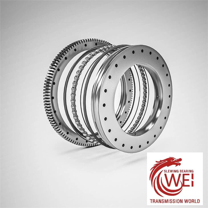 External-gear-Single-row-ball-slewing-bearing-for-sand-mixer