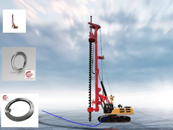 Single-row-ball-external-gear-for-SANY-SR235-M-Multifunctional-rotary-drilling-rig_