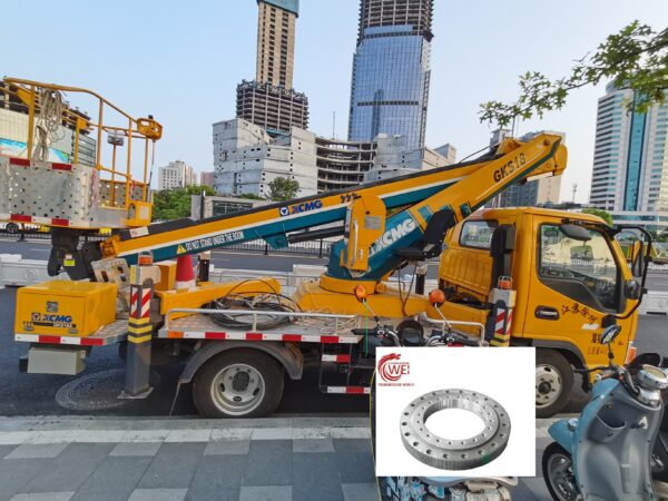 Single-row-ball-slewing-bearing-for-XCMG-GKS18A-Aerial-work-platform