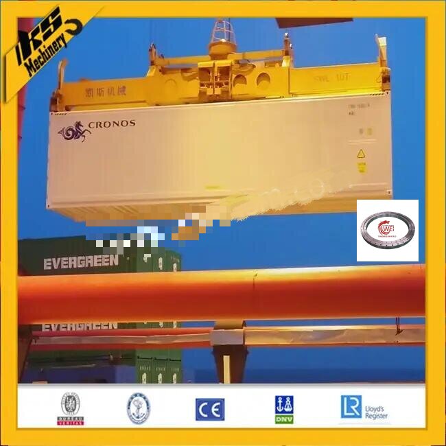 double-row-ball-bearing-slewing-ring-or-KS-Container-lifting-spreader-beam-