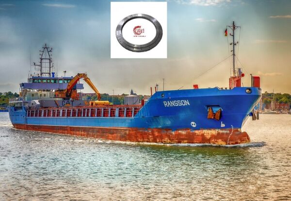 single-row-_Four-point-Contact-Ball-Slewing-bearing-external-gear-011.40.1100-for-ship-crane-