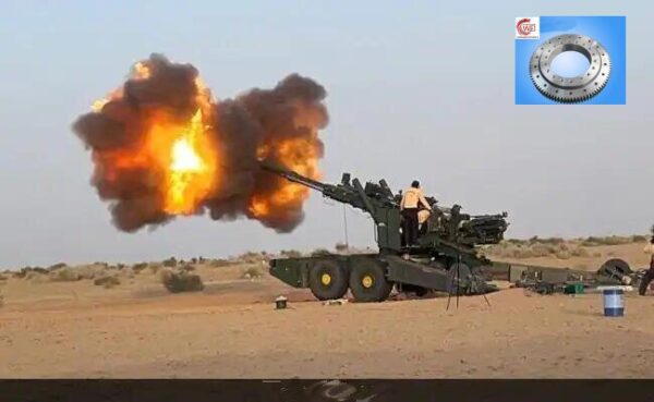 single-row-cross-roller-slewing-bearing-for-Tower-for-howitzers-for-India-Artillery-Gun-System