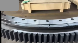 Custom Slewing Bearing for Indian Steel Mill | 200°C High Temperature Resistant 