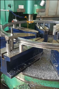 Gear Machining Image of Large‑size Ultra‑thin Slewing Ring for Agricultural Machinery Supporting