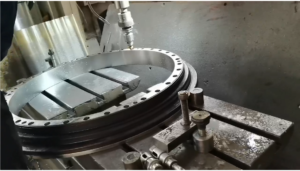 Machining of Slewing Bearings