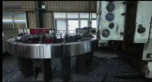 Â Large Diameter External Gear Slewing Ring | Gear Hobbing Process in Factory